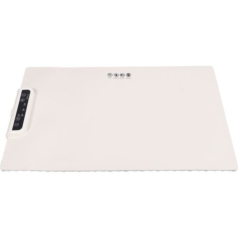 Tapis chauffant électrique de comptoir pour buffets et réceptions, pliable en silicone, 3 niveaux de température, 3 minuteries, prise européenne 220-240 V (1/5)