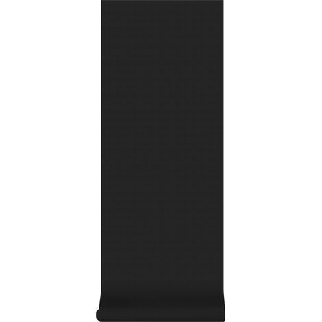 Vliestapete - Pumice Uni - Schwarz - 1005x52 cm