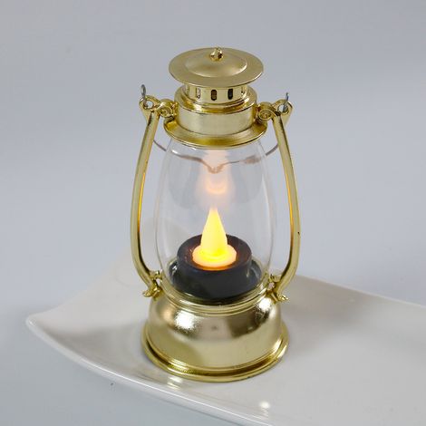 Décorations de Noël, lanternes en forme de poney, guirlandes lumineuses pour fêtes, bougies électroniques LED, lampes à pétro(Y021) (1/5)