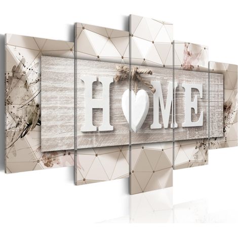 Tableau Imprimé "Home : Modern Geometry" 50 x 100 cm (1/2)