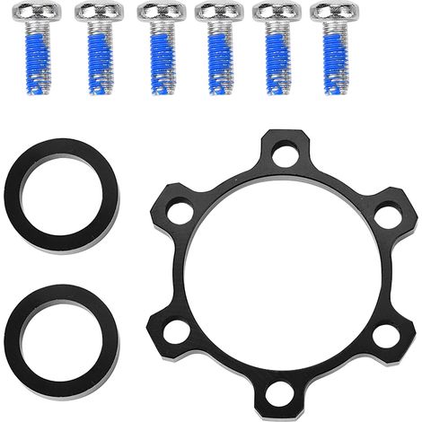 GARRYFIZH Adaptateur de conversion de moyeu de vélo en alliage 10015 vers 11015, accessoire de vélo (pour l'avant)