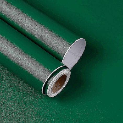 Papier peint vert vintage autocollant de 17,7 pi x 393 pi pour chambre ou salle de classe (1/5)