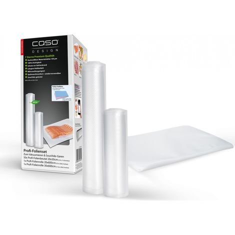 CASO Profi-Folienset zum Vakuumieren + SousVide-Garen (1/2)