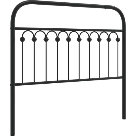Tête de lit,Panneau décoratif métal noir 107 cm CFW2058681 (1/5)