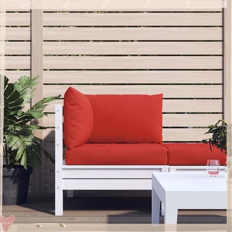 Coussins de palette - VINGVO - 361779 - Rouge - Lot de 3 - Tissu Oxford résistant à l'eau (1/5)