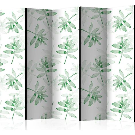 Paravent 5 Volets "Watercolour Branches" 172x225cm (1/2)