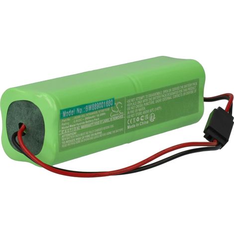 vhbw Akku kompatibel mit Futaba T6DA Fernbedienung Remote Control (2000 mAh, 9,6 V, NiMH)