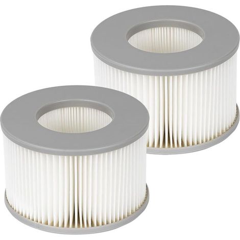 Lot de 2 cartouches filtrantes pour jacuzzi gonflables MSPA, pour tous les jacuzzis actuels, cartouches de spa FD2089 (1/5)