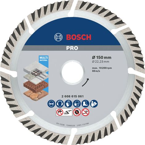 Bosch Accessories 2608615061 Standard for Universal Speed Diamanttrennscheibe Durchmesser 150 mm Boh (1/5)