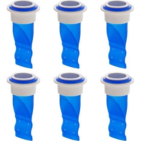 Couvercle de bonde en 6 pièces avec joint anti-refoulement Anti-obstruction, sans filtre (1/5)