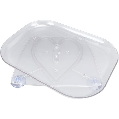 Organisateur de Réfrigérateur à Plateau Tournant, Organisateur Rectangulaire Transparent, Antidérapant Rotatif à 360 °, Accessoires de Rangement, pour Réfrigérateur (Petite Taille) (1/5)