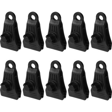 10 Stück Outdoor Zeltclips Kunststoff Planenbefestigung