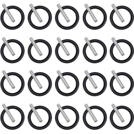 40 Stück O-Ringe und Stifte, Schlagring, Zubehör für Schlagschrauber, Schlagstecknüsse, Gerüstzubehör, 1/2''-Schlagschrauber-Nadellager (1/3)