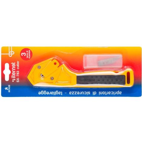 Artiglio 4319B Taglierino Giallo Taglierino a lama retrattile
