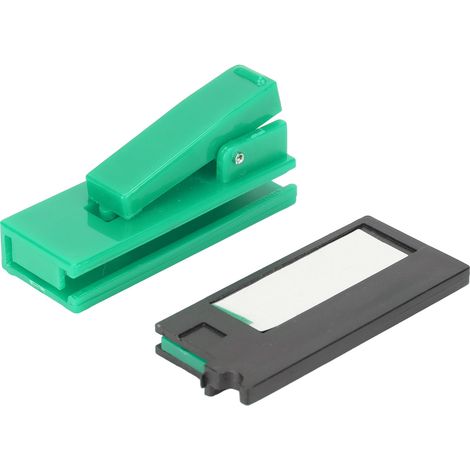 Détecteur de radiation personnel 3 en 1, dosimètre de champ électromagnétique avec seuil de 0.1μGy, couleur verte (1/5)