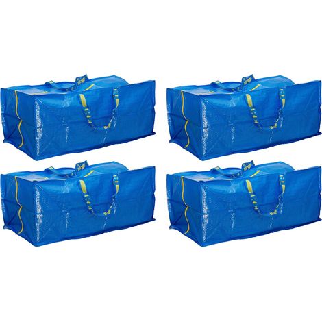 Lot de 4 sacs de rangement bleus 901.491.48 Frakta (1/3)