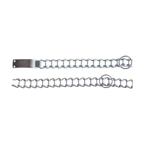 COLLARE A SCALETTA - ACCIAIO NICHELATO CM 30- 12 pezzi