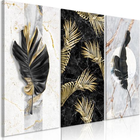 Tableau Trio d'Or 3 Parties - 90 x 60 cm (1/3)