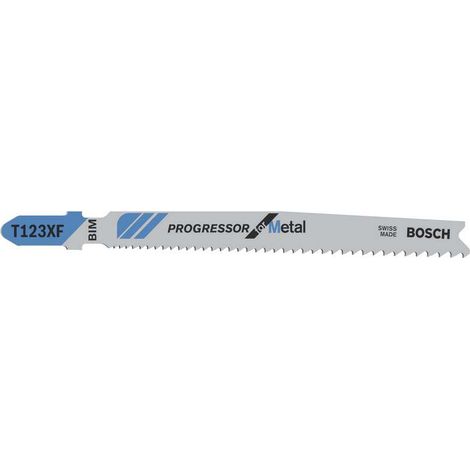 Bosch PRO Metal thick and thin T123XF Stichsägeblatt 100 mm 3-tlg. - 2608638472