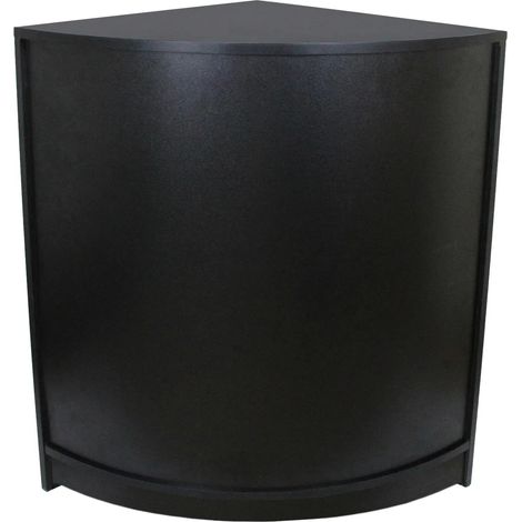 Retail Shop Corner Counter CM60 - Black (1/5)