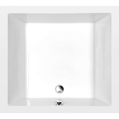 Polysan Deep - Plato de ducha profundo, 100x90x26 cm, blanco 72340
