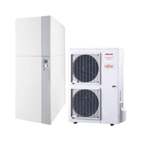 Atlantic – Pompe à chaleur hybride fioul 14kW – Technologie connectée – Régulation sur sonde extérieure – 524832 (1/5)
