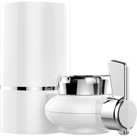 Filtre à eau du robinet, dispositif de purification pour la cuisine domestique, filtre monté sur robinet avec filtration avancée de l'eau et élimination du chlore (1/5)