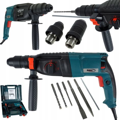 PERCEUSE À MARTEAUX MAGNUM SDS+ 2600W PUISSANTE À 4 FONCTIONS