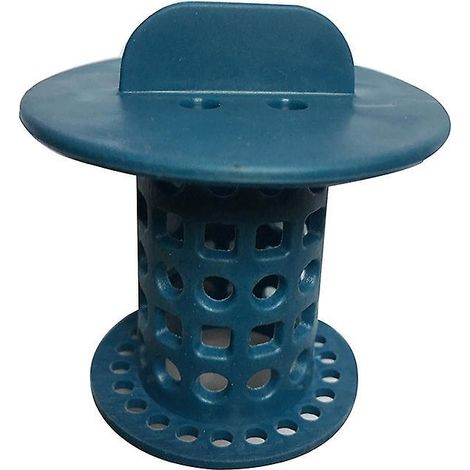 une Nouvelle Passoire D'vier Cylindrique En Plastique Bleu Passoire Cheveux Douche Vier Passoire Vidange Vier Passoire Cuisine Bain Salle De Bain (1/5)