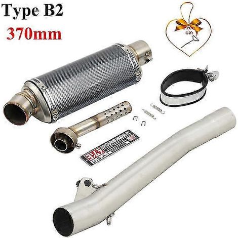 Système d'échappement Yoshimura pour moto Suzuki Bandit 600, silencieux à tube de liaison modifié, DB Killer, GSF600, GSF600S, 1995-2006 (Type B2) (1/5)