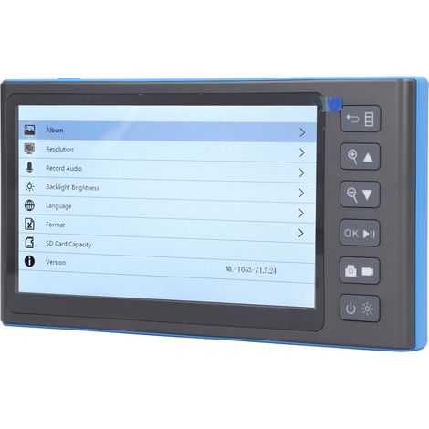 Endoscope industriel portable HD 7 pouces 7,9 mm à double objectif, boîtier ABS IP67, caméra d'inspection pour pipelines (1/5)