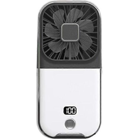 F30PRO pliable suspendu ventilateur de cou refroidissement bureau refrigeration USB camping mute ventilador noir blanc (1/5)
