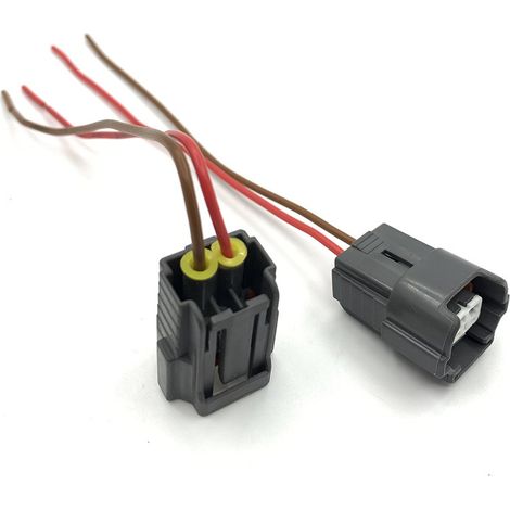 6195-0043 convient aux connecteurs d'injecteurs de carburant Volkswagen Sagitar et Polo DJ7022B-2.2-21. (1/4)