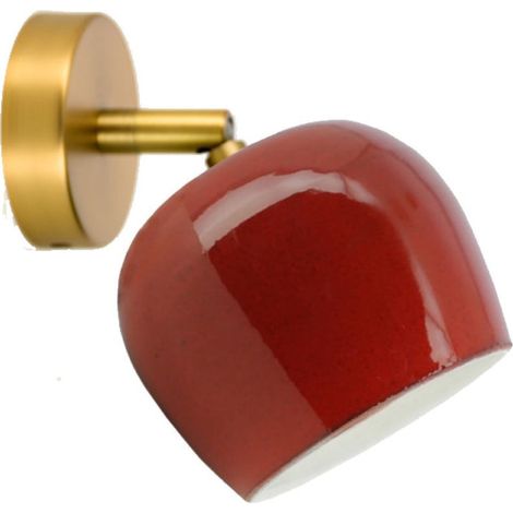 Applique Articulée Céramique Marcel Rouge (1/3)