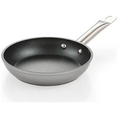 Padella Grande in Acciaio Inossidabile da 24 cm GrandChef+ Tescoma, Perfetta per Cucinare Piatti Gustosi e Uniformi