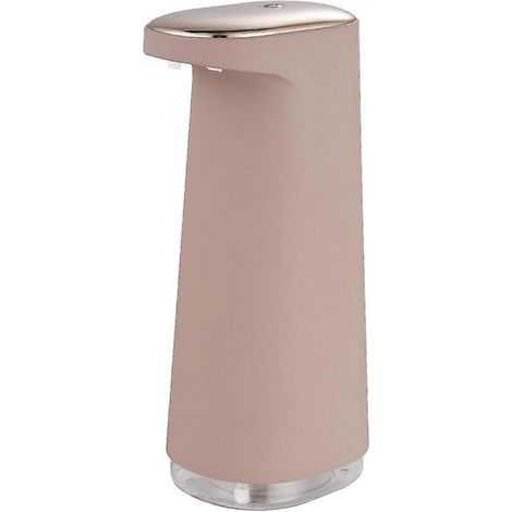 Distributeur de savon automatique rechargeable, distributeur de savon mousse rose, idéal pour le bureau et l'école.-AquaForge (1/5)