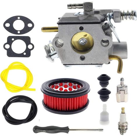 Applicable aux carburateurs Echo CS-400, CS-370, CS-400F A021001921 WT-985 et aux carburateurs de tronçonneuse Echo A021001921. (1/3)