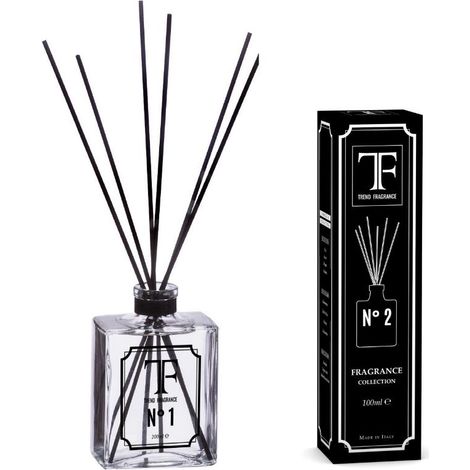 Diffusore profumo fragranze con midollini bastoncini 100 ml (1/2)