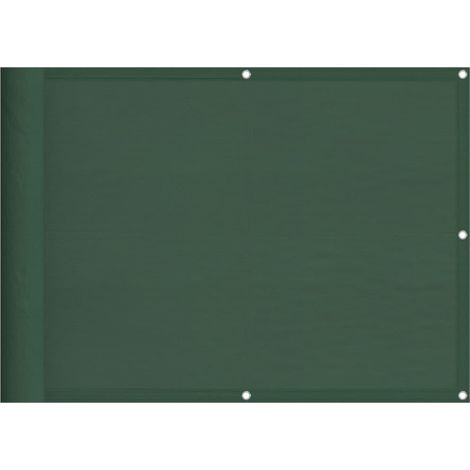 Écran de balcon,Brise Vue de terrasse,Toile de Balcon vert foncé 75x700 cm 100% polyester oxford CFW668839 (1/5)