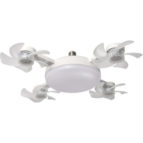 Energieeffizienter Deckenventilator mit Fernbedienung, stufenloser Dimmfunktion und Timer-Einstellungen