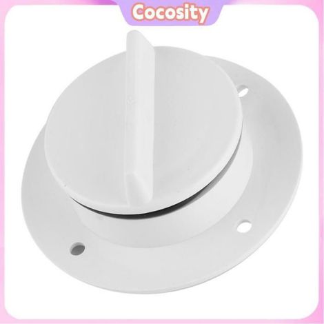Cocosity Vanne de vidange Valve de Vidange de Tableau Arrière de Bateau, Bouchon de Bonde de Montage sur Pont Marin auto coffret (1/5)