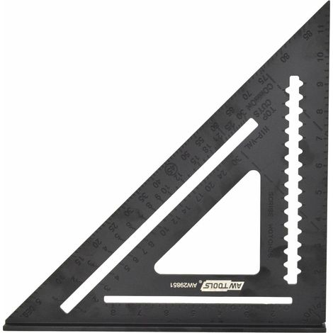 Equerre de Aluminium Awtools 12".