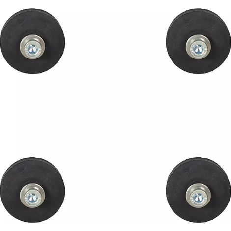 Lot de 4 aimants - Outils de fixation rapide et solide pour surfaces métalliques