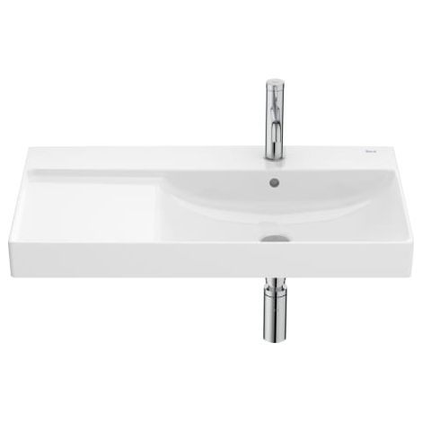 Lavabo de porcelana mural ONA - ROCA Posición cubeta: Derecha