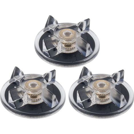 GDHZS-  Lot de 3 pièces de rechange pour la base, compatibles avec les mixeurs Magic Bullet 250W MB1001 (1/4)