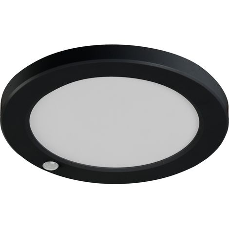Downlight LED ERGA PIR – 17W – Sensore di movimento – CCT – Nero – Ø230mm (1/5)