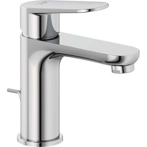 Kludi X1 - Grifo de lavabo con desagüe, cromo 322880575 (1/5)