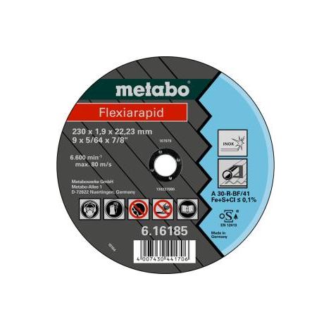 Mole troncatrici Flexiarapid 125x1,6x22,2 in acciaio inox Metabo (1/2)