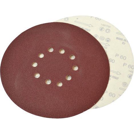 Faithfull 29628 Dry Wall Sanding Disc for Flex Machines 225mm Assorted Pack 10 (1/2)