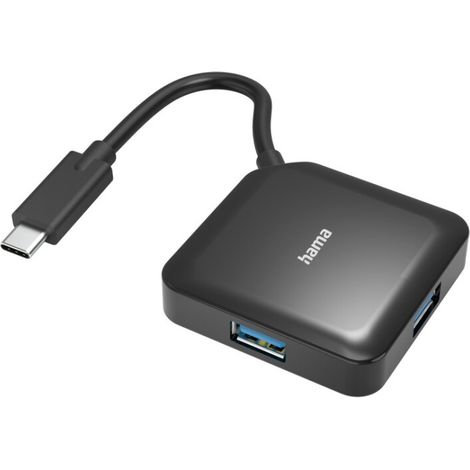 Hama hub usb c 4x ports 5 gbits 493134 (1/2)